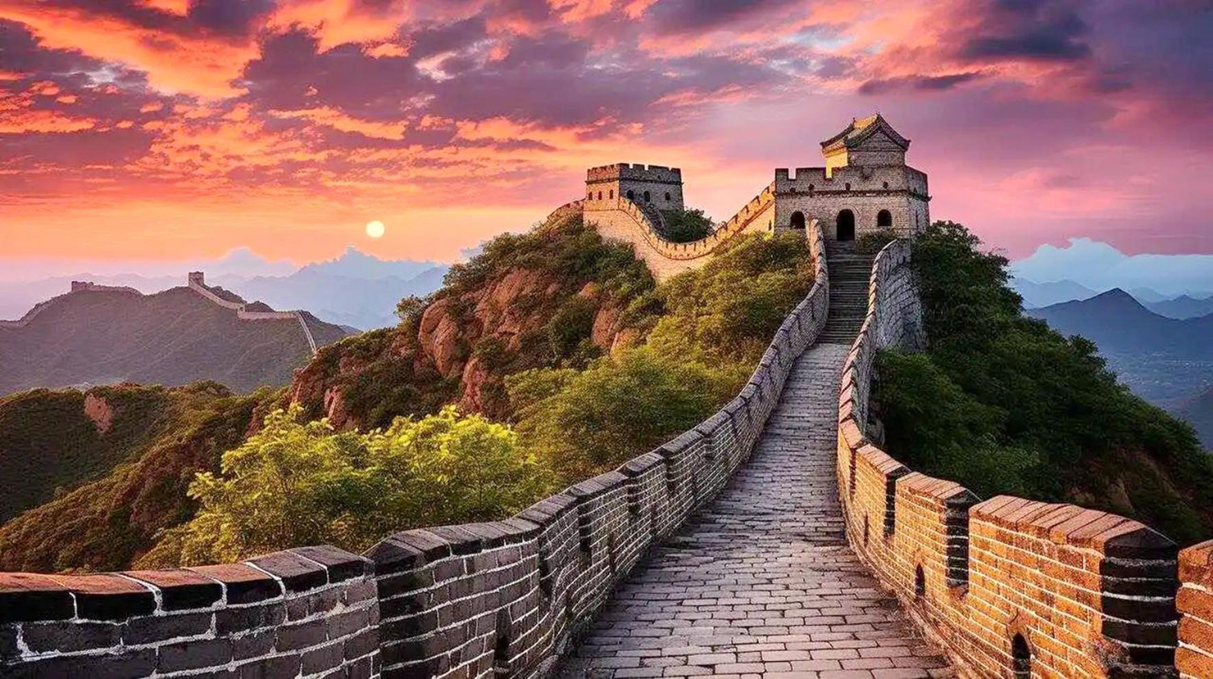 East Sacred Hotel--Very Near Beijing Tiananmen Square ,The Forbidden City,The Temple Of Heaven ,3 Minutes' Walk To Wangfujing Subway ,Located In The Center Of Beijing, Many Shopping Malls Around,Newly Renovated Hotel-Able To Receive Foreign Guests Eksteriør billede The Great Wall of China